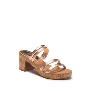 NEW SPLENDID Ted Cork Banded Heel Sandal
